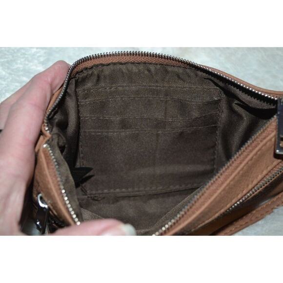 Safe Keeper Small Crossbody Brown Purse - Picture 6 of 6